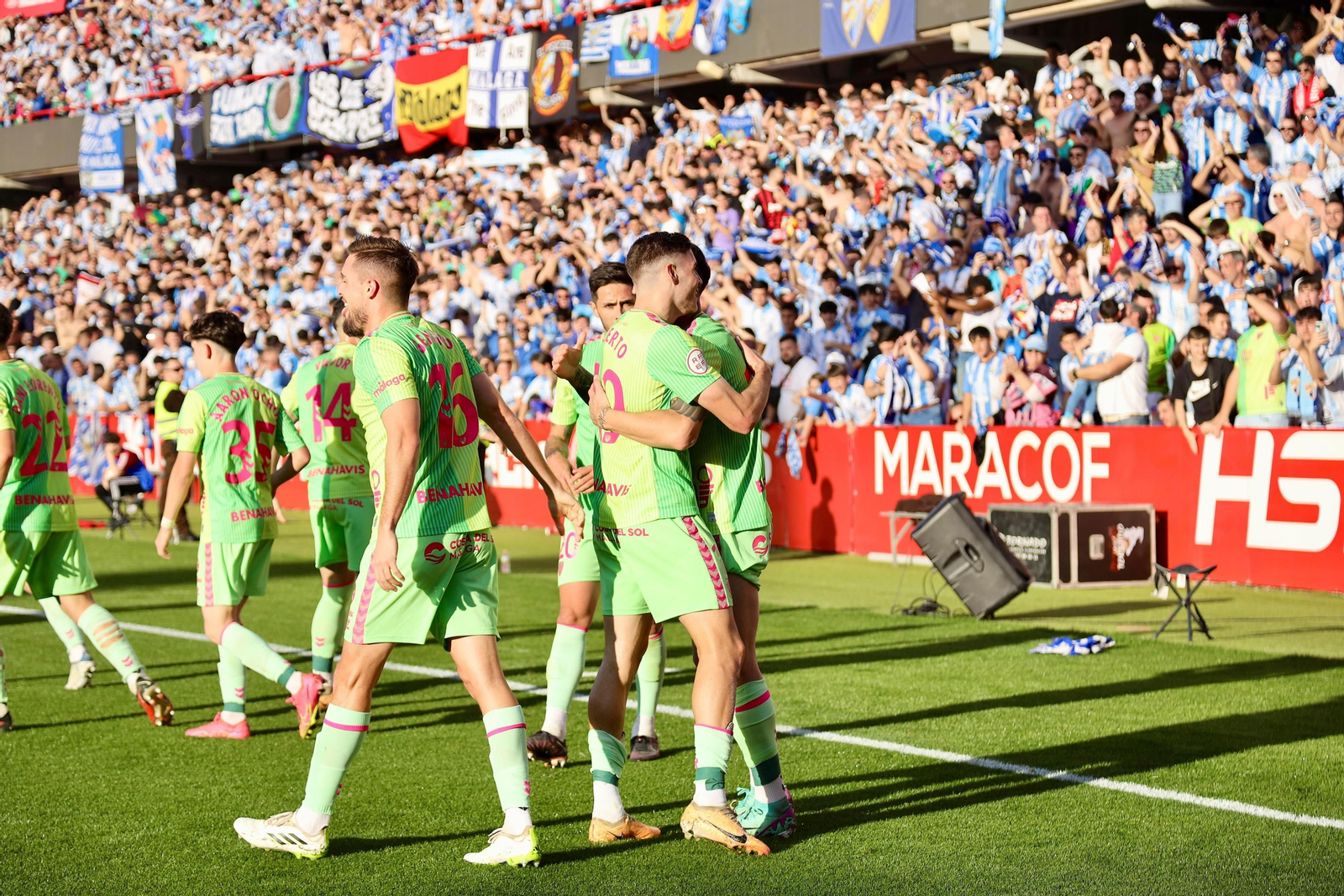 Las fotos del Recreativo Granada - Málaga CF
