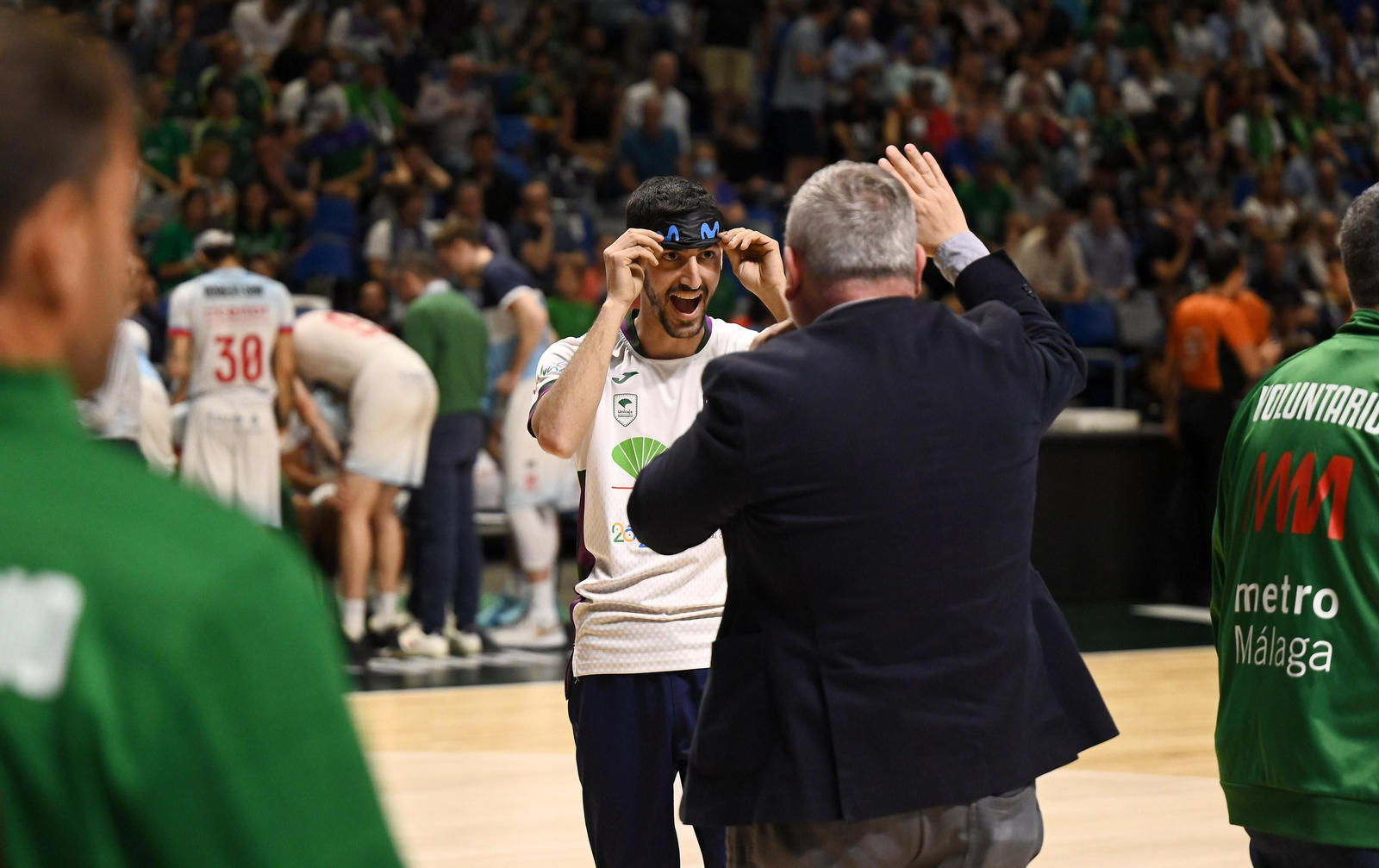 El Unicaja-Obradoiro, en fotos