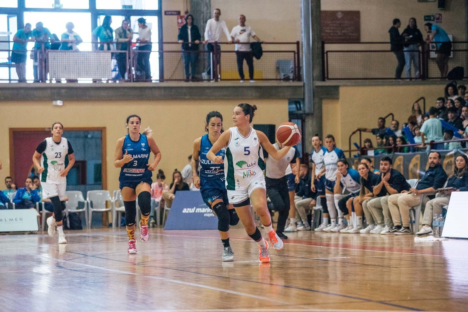 El Unicaja-Azul Marino Viajes Mallorca, en fotos