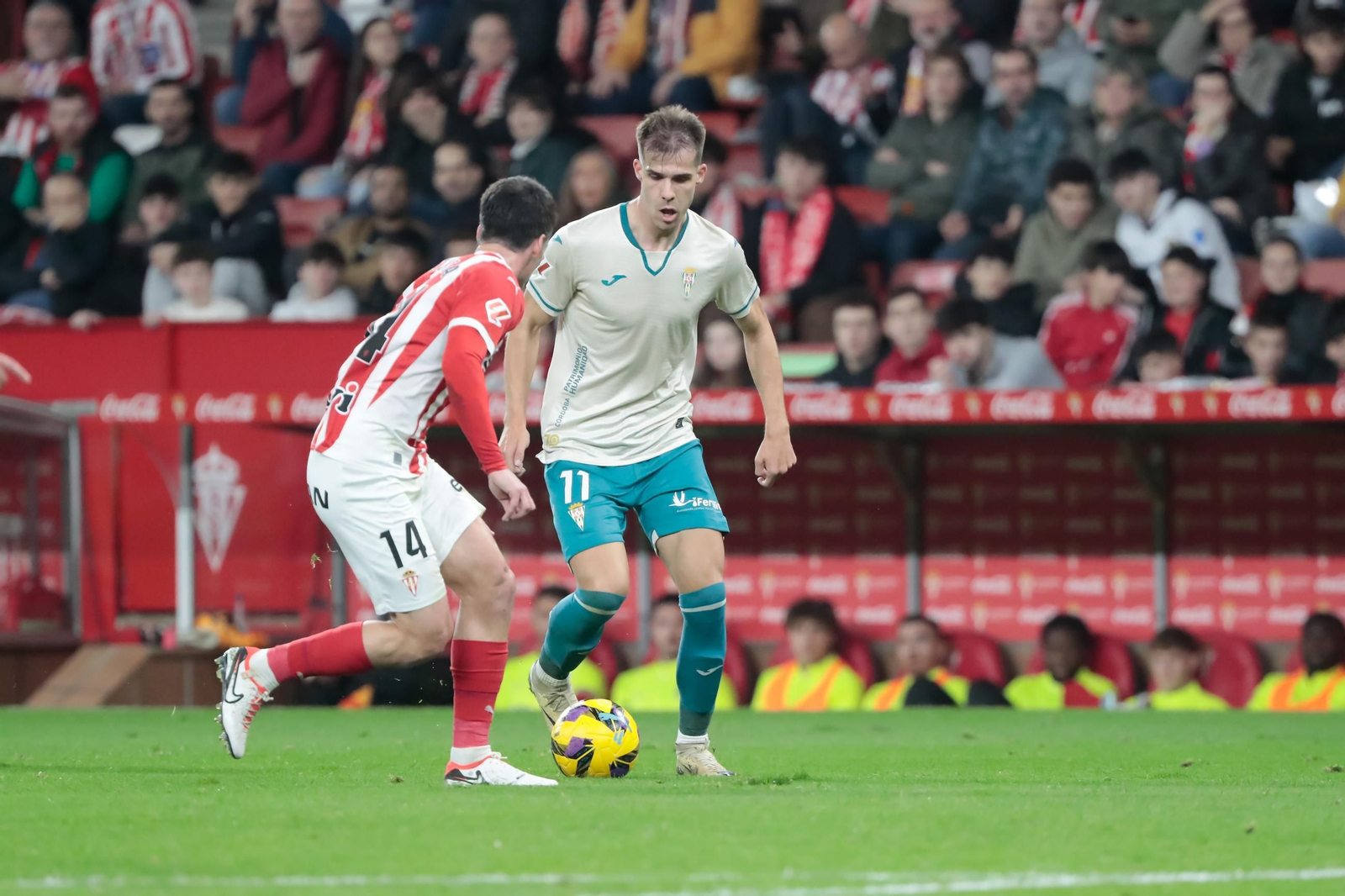 Las mejores fotos del Sporting de Gijón - Córdoba CF en El Molinón