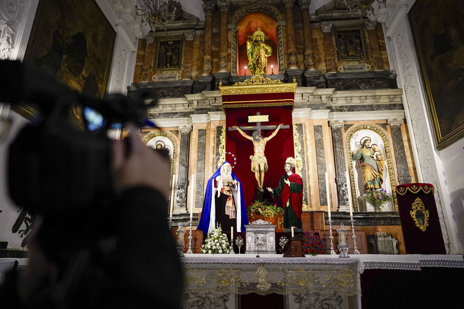 La reapertura De la iglesia del Sagrado Corazón, en imágenes