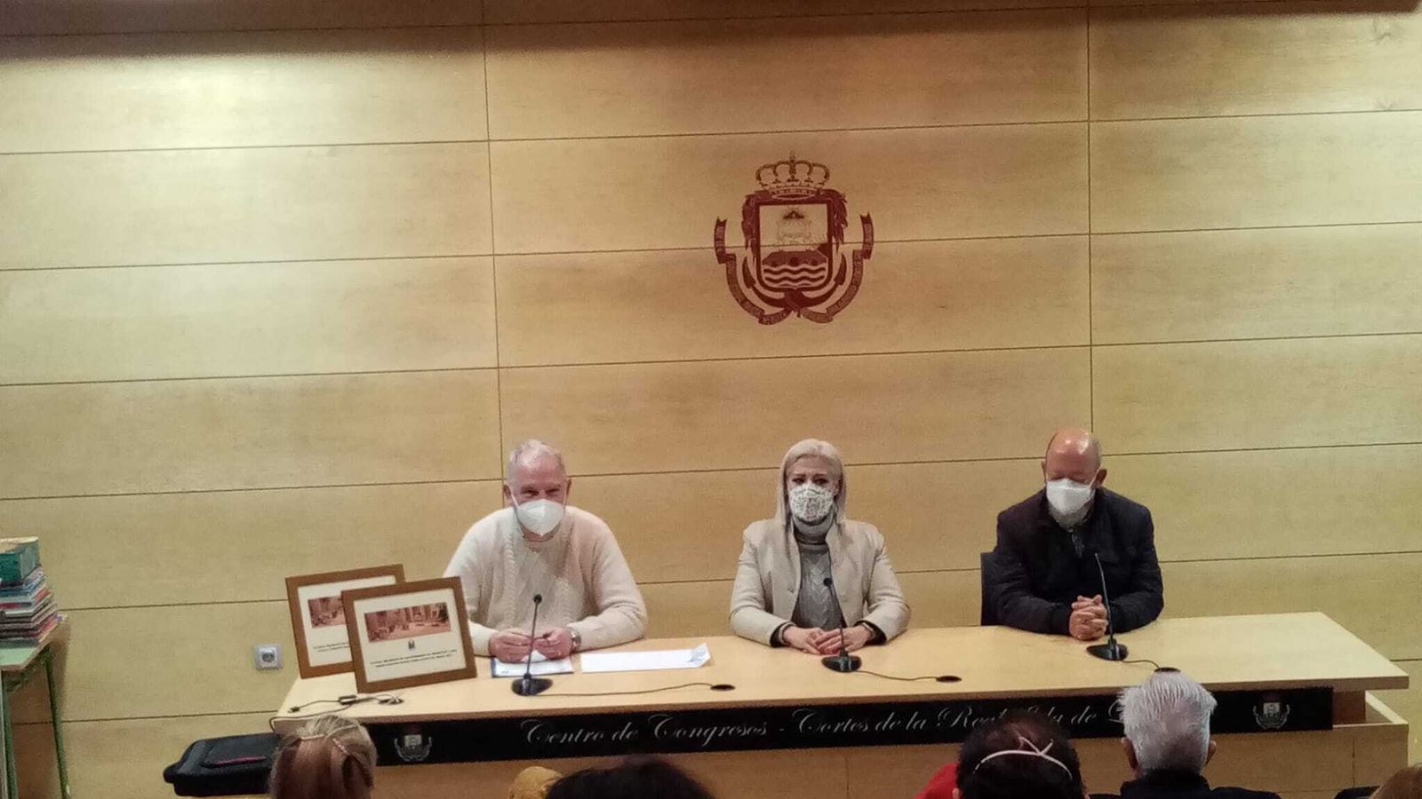 Entrega de los premios del certamen de nacimientos.