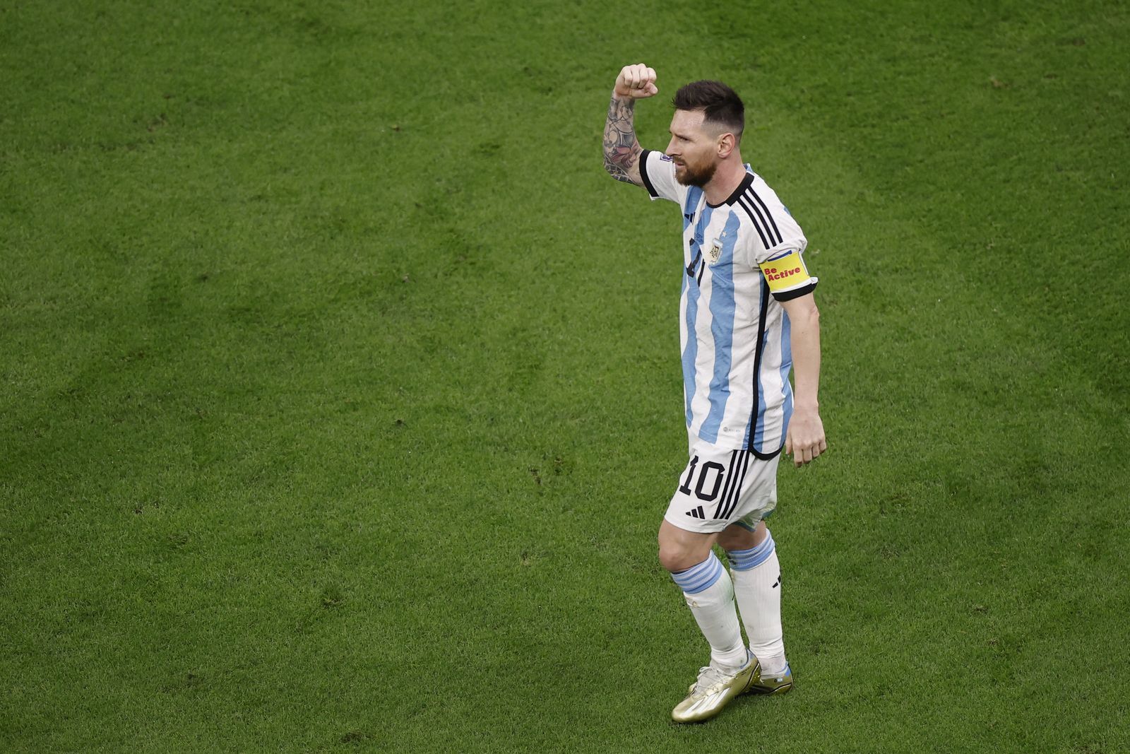 Las fotos de Messi contra Croacia