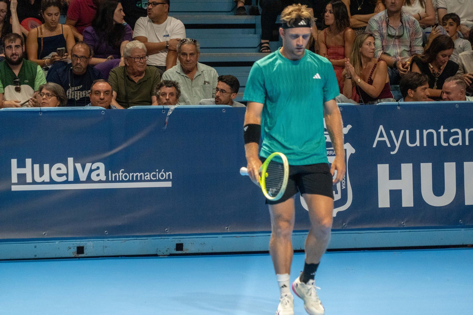 Imágenes de la final masculina de la Copa del Rey de tenis entre Daniil Medvedev y Alejandro Davidovich