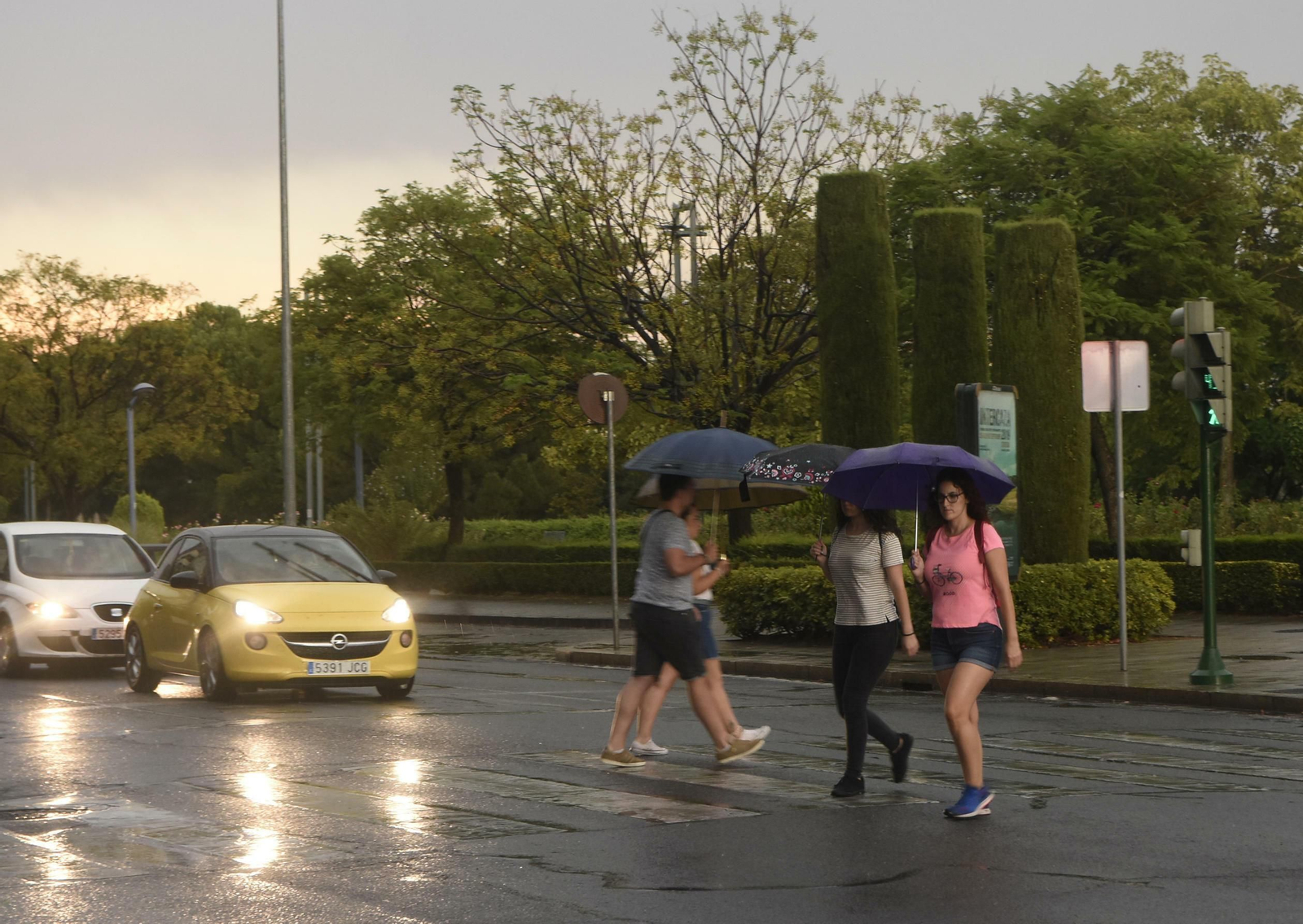 Las mejores imágenes de la lluvia en Córdoba