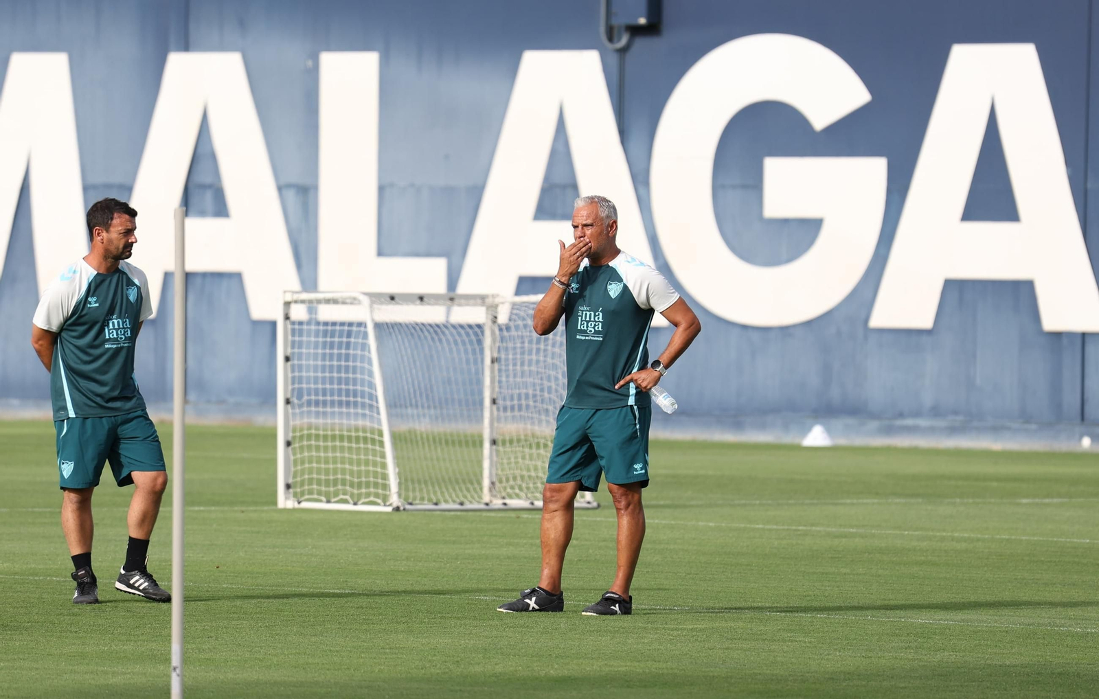 Javi Montero ya trabaja con el Málaga CF en el Anexo de La Rosaleda