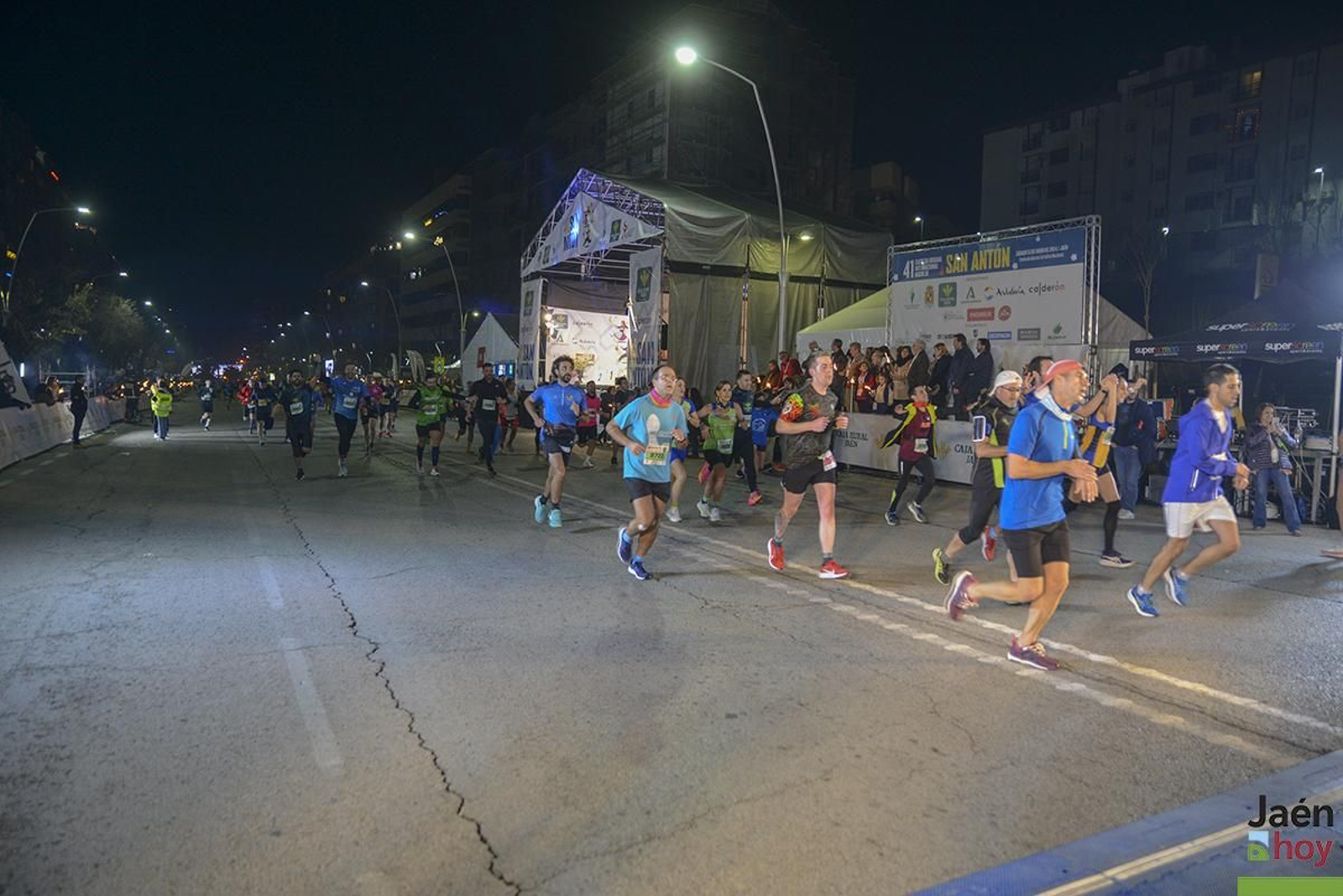 Corredores élite de la San Antón