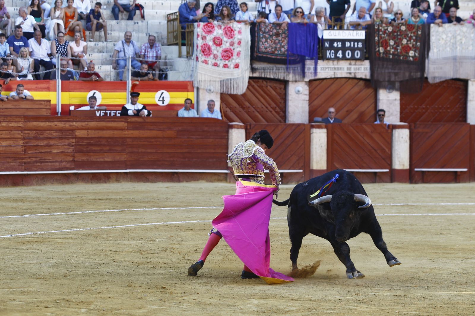 Fotogalería de la novillada de la Feria Taurina de Almería 2022