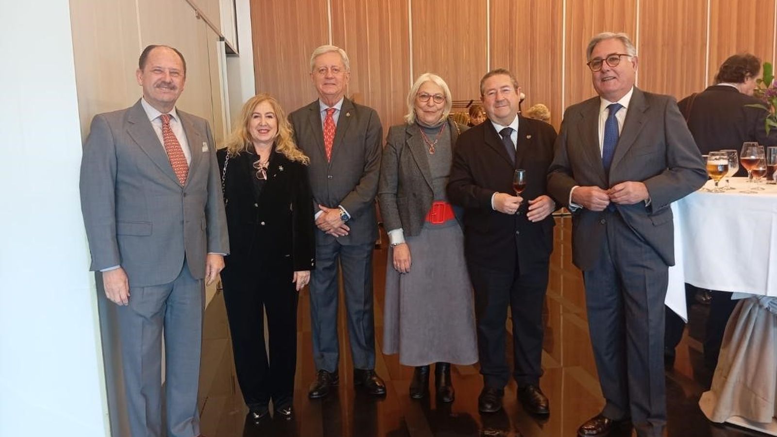 Emilio de la Cruz, Saluqui Luna, José María Gómez, María del Mar Ferrera, Joaquín Vigo y José de la Hera.