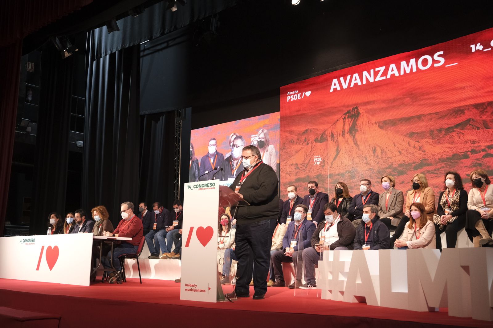 Imágenes del 14 Congreso Provincial PSOE de Almería. El Parador (Almería)