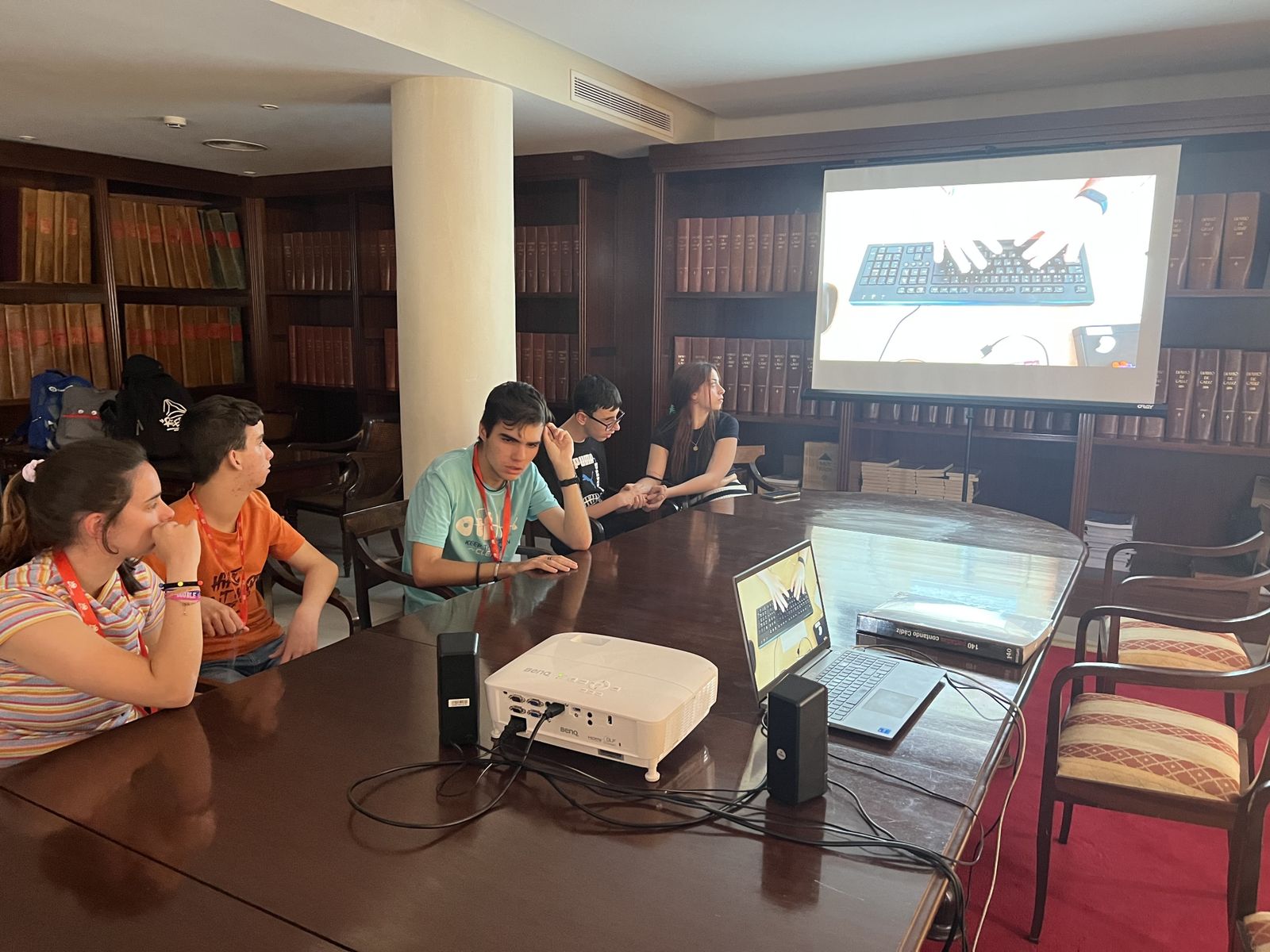 El colegio Upace de San Fernando visita Diario de Cádiz