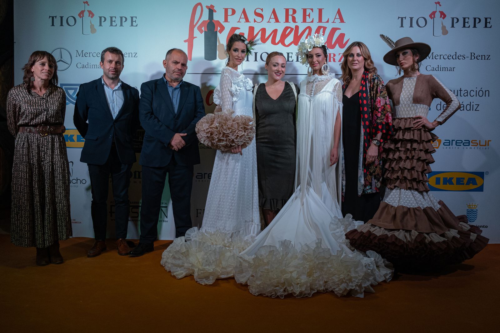 El desfile de Flor de cerezo en la Pasarela Flamenca de Jerez, todas las fotos