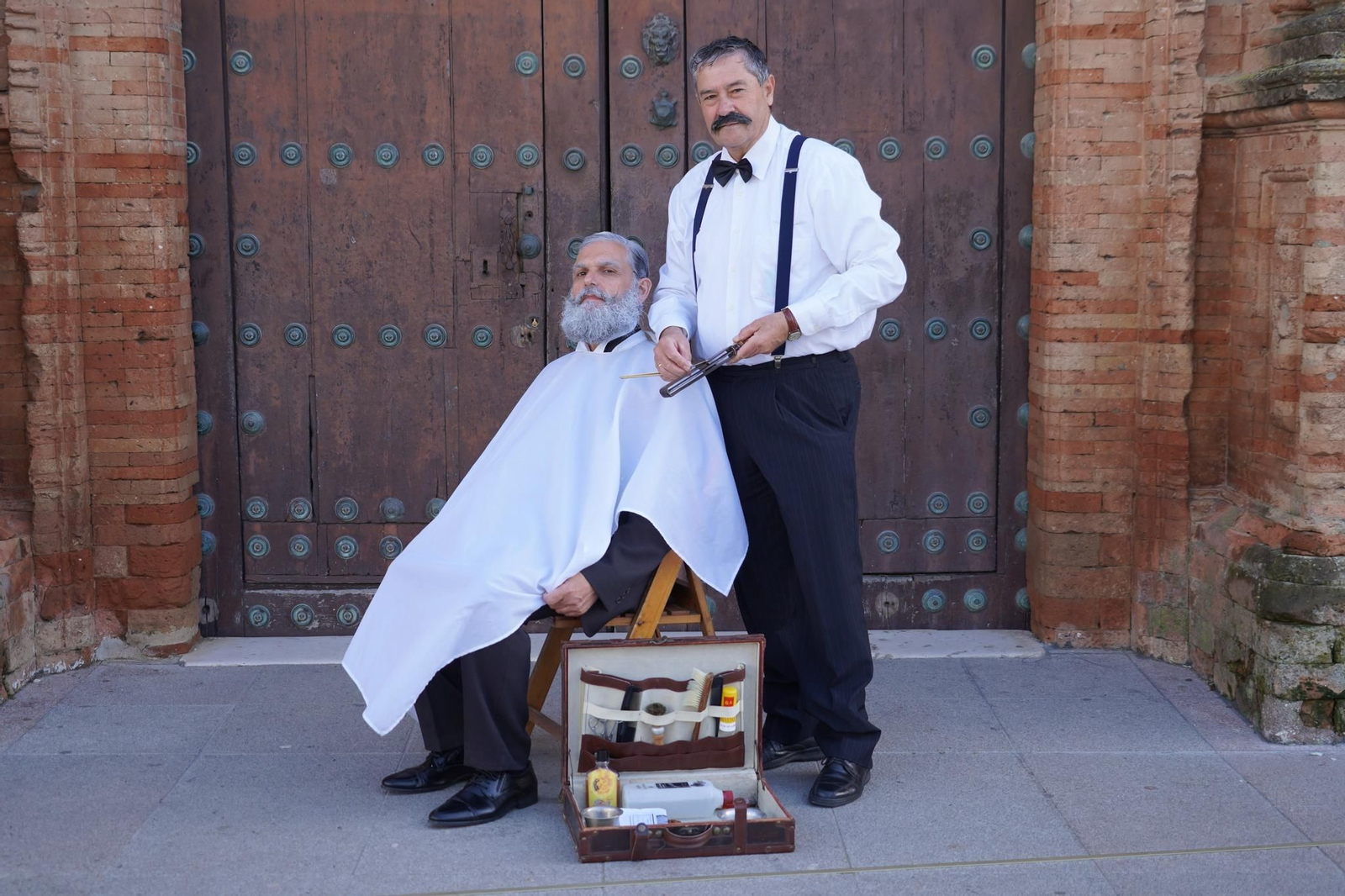 Así se disfrazaron los moguereños para la Feria de Época 1900 de Moguer