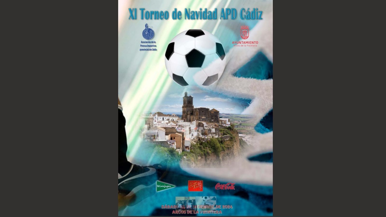 Cartel de la cita deportiva, cultural y solidaria que acogerá Arcos.