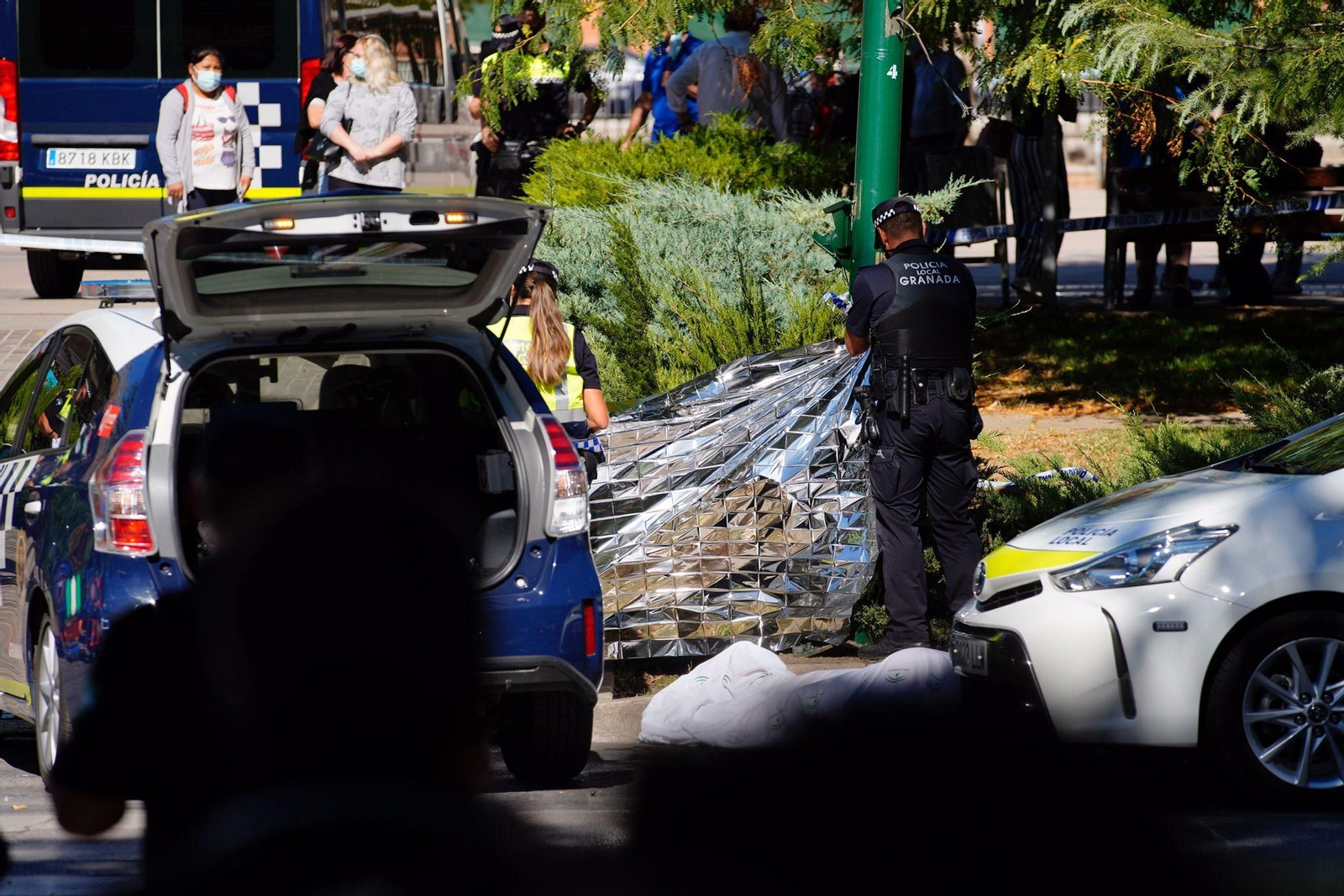 Muere un hombre atropellado por un camión junto al Palacio de Congresos de Granada