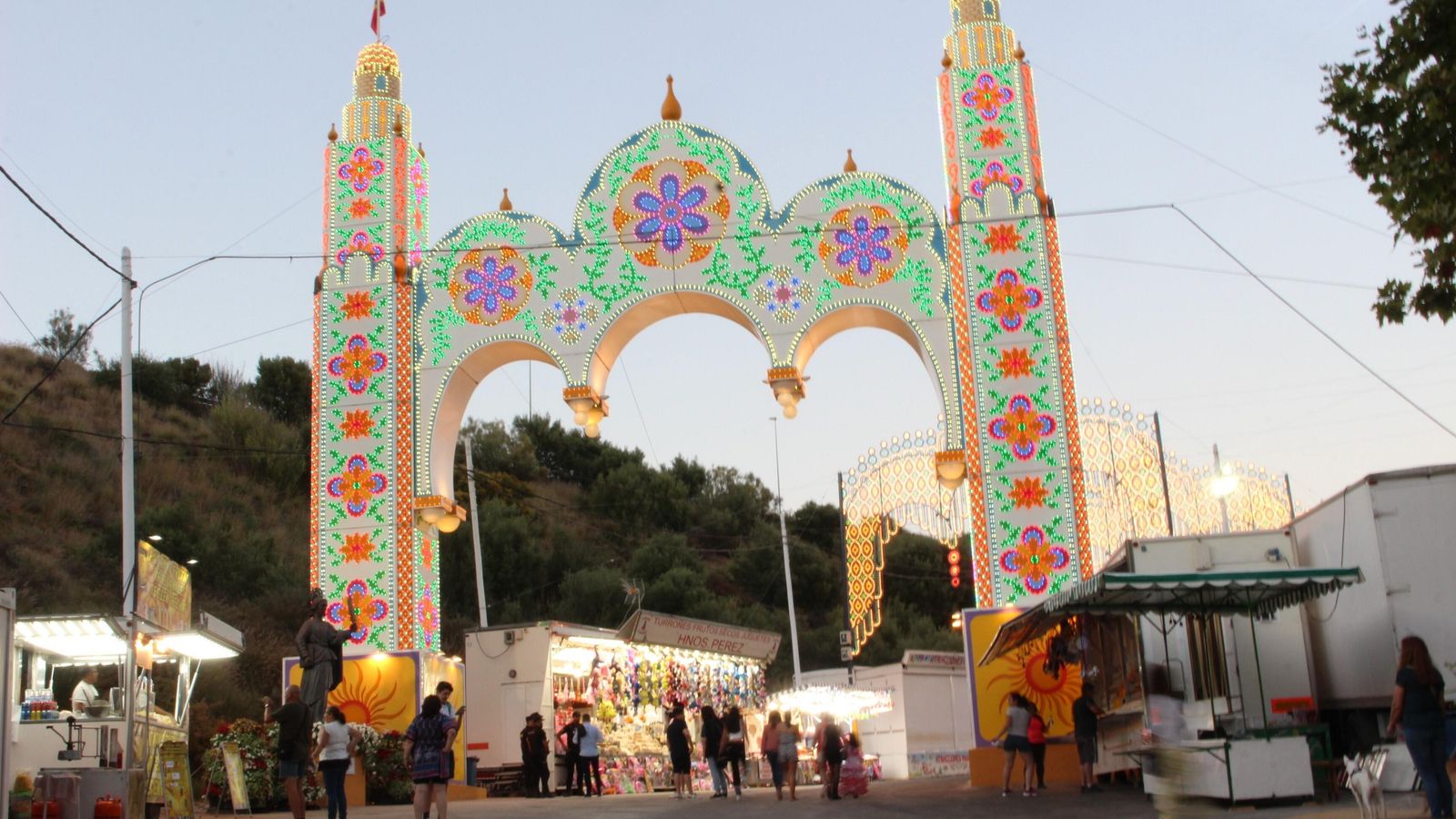 El Arco de la Feria de San Bernabé 2022. El Arco de la Feria de San Bernabé 2022.