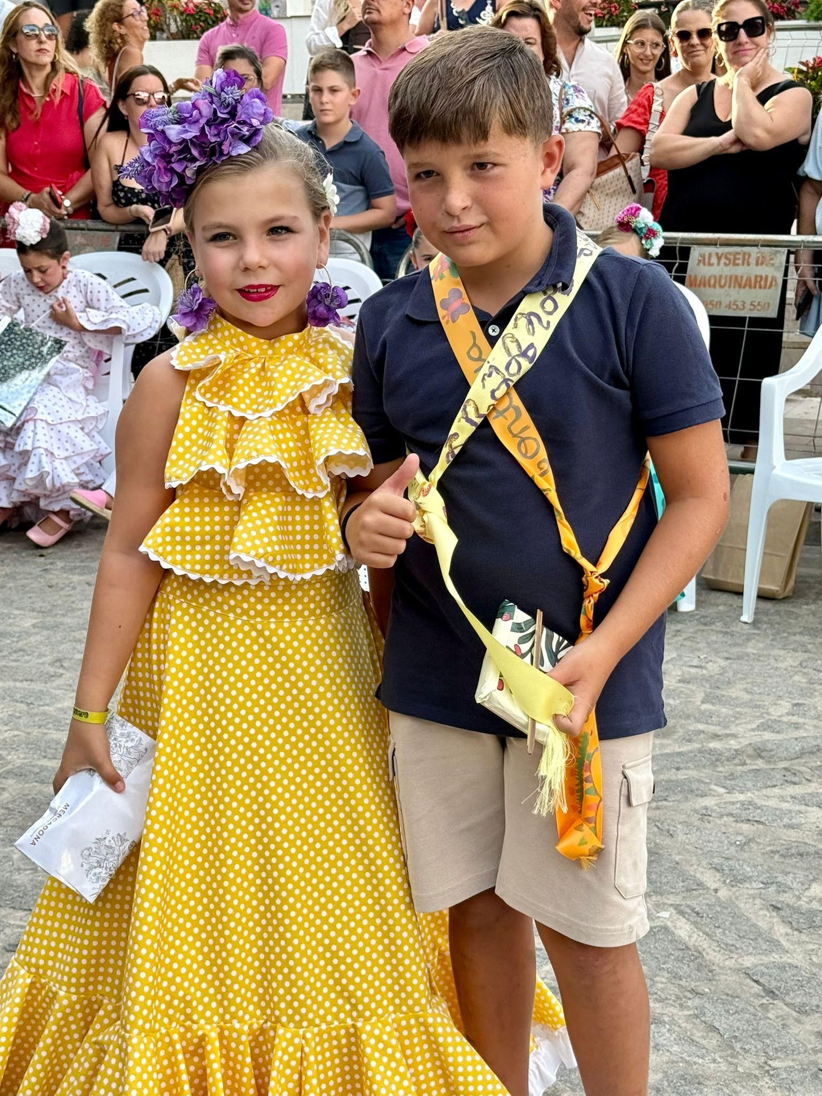 Las mejores imágenes de la Feria del Mediodía y la carrera de cintas infantiles de Mojácar
