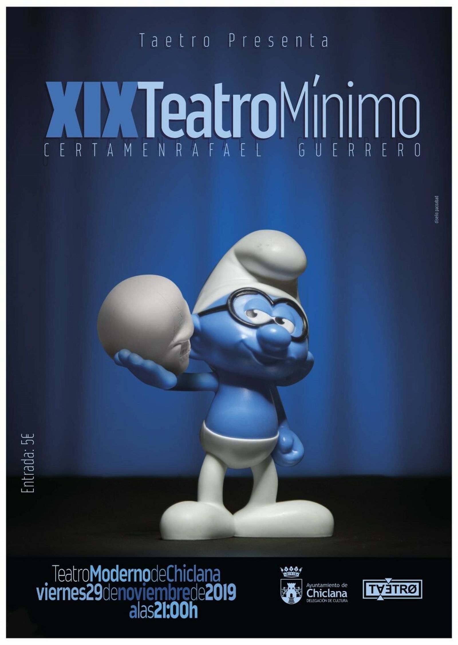 Cartel de la cita que se desarrollará la noche del próximo viernes.