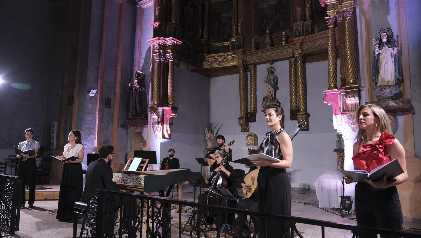Concierto del grupo Forma Antiqua, en el Festival de Música Renacentista y Barroca de Vélez Blanco-Festimuvb 2023