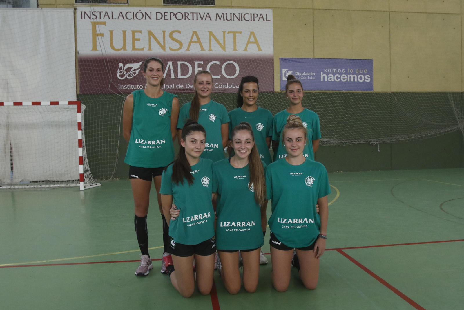 Las fotos del primer entrenamiento del Adesal camino de la Liga Guerreras Iberdrola