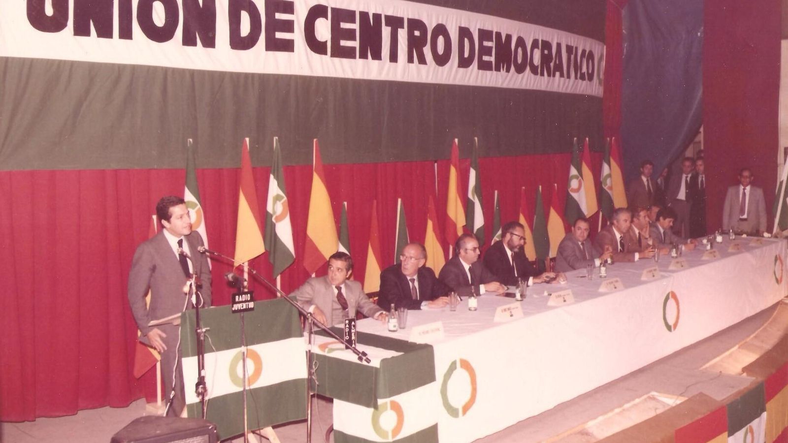 Mitin en Almería en la campaña de las elecciones al Senado