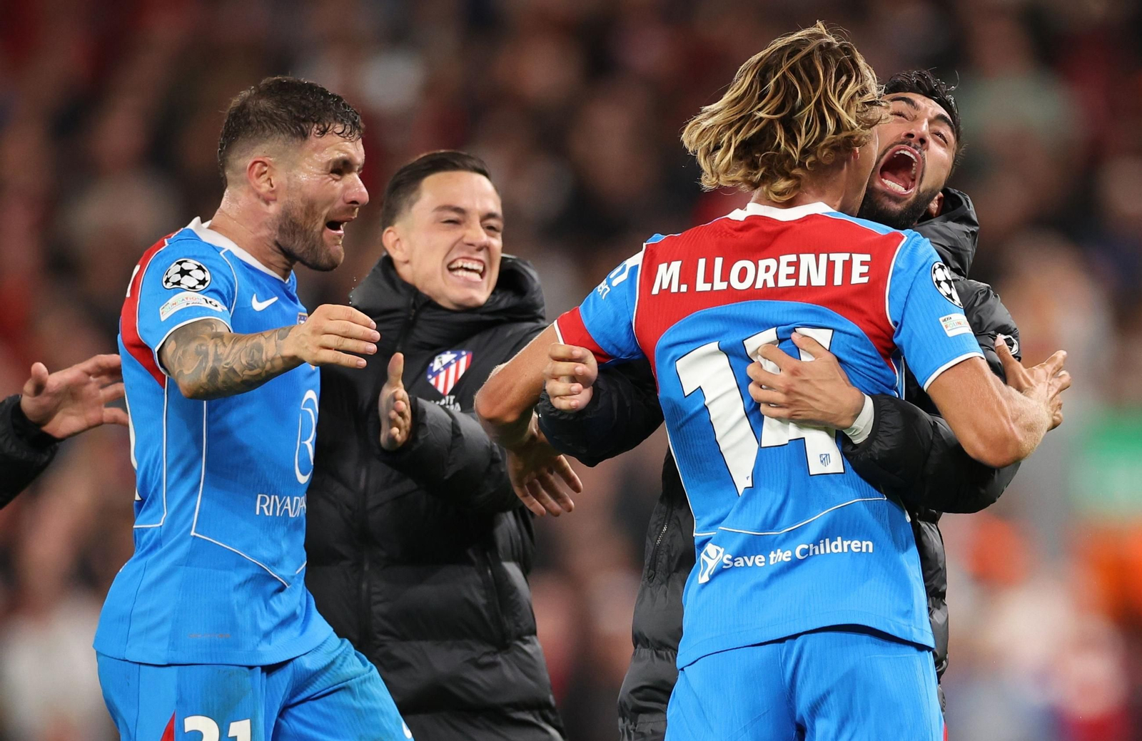 Las fotos del Liverpool - Atlético de Madrid