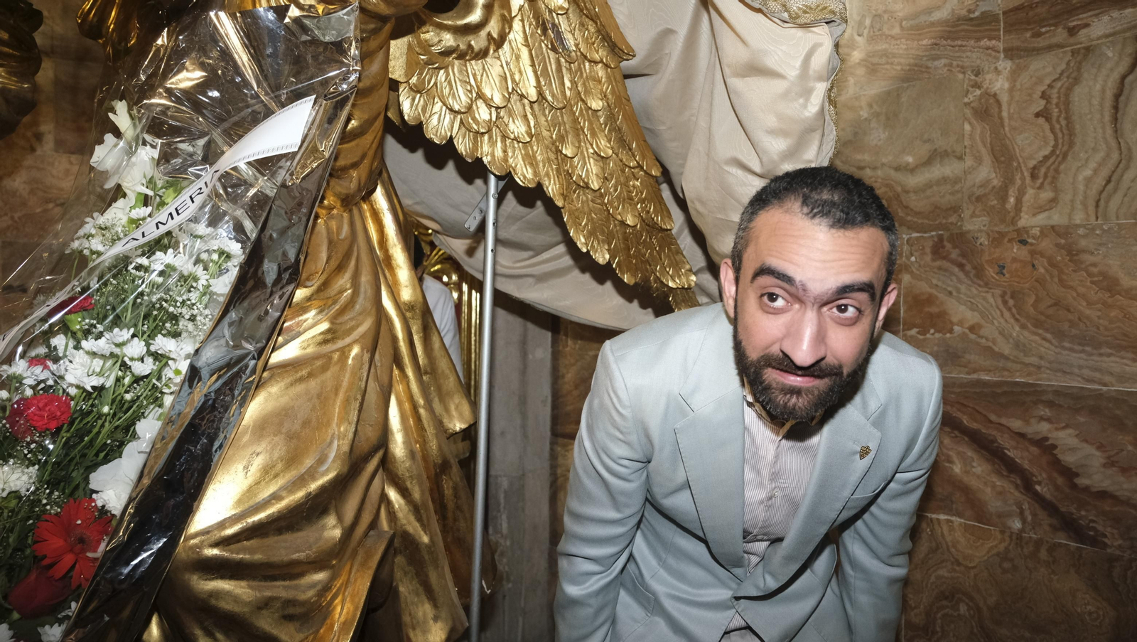 Ofrenda de la U.D. Almería a la Virgen del Mar, por el ascenso a la Liga Santander de Fútbol