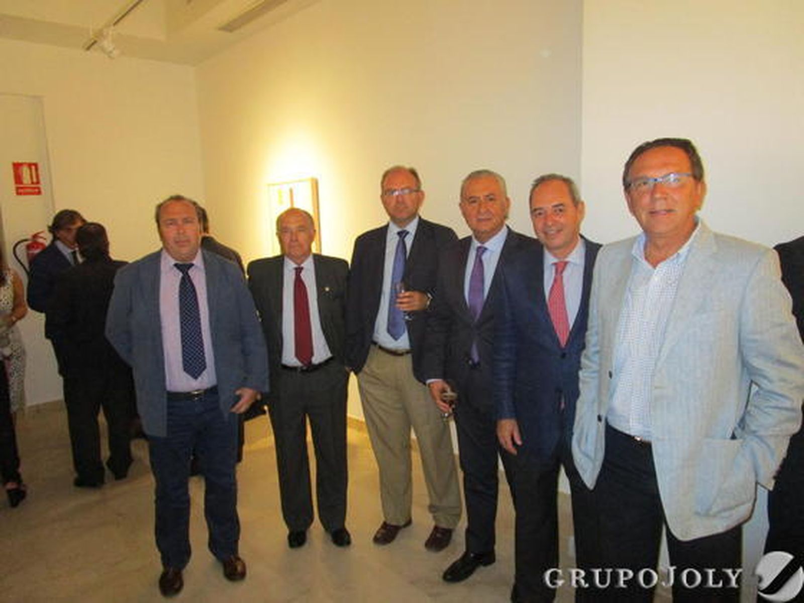 Benjamín Sánchez Quirós, Jaime Rocha, Miguel Ángel López Marchena, Paco Soto, José Ferradans y Luis Núñez.

Foto: Ignacio Casas de Ciria