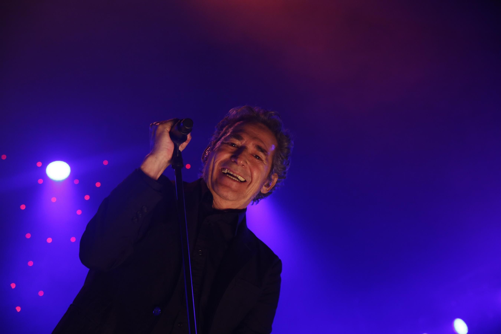 Imágenes del concierto de Miguel Ríos