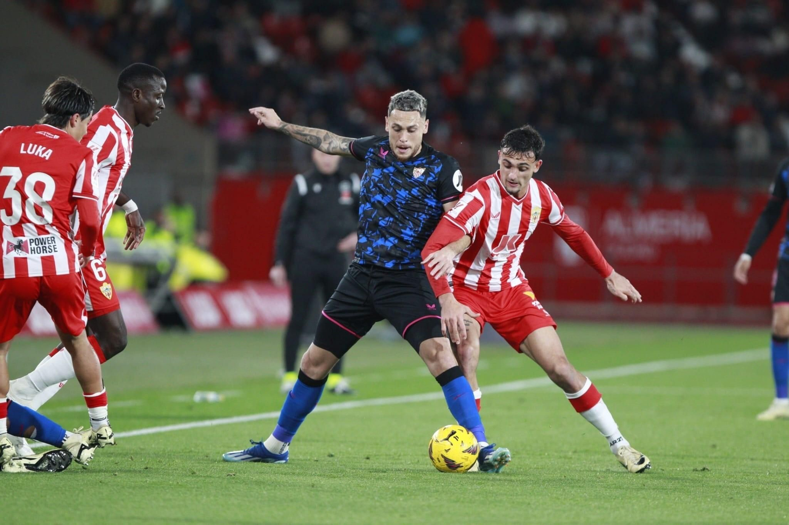 Las fotos del Almería - Sevilla