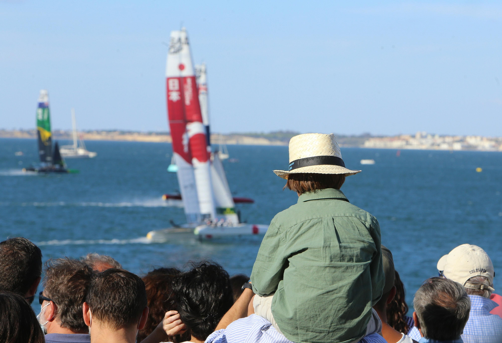 Las imágenes de la final de la SailGP en Cádiz