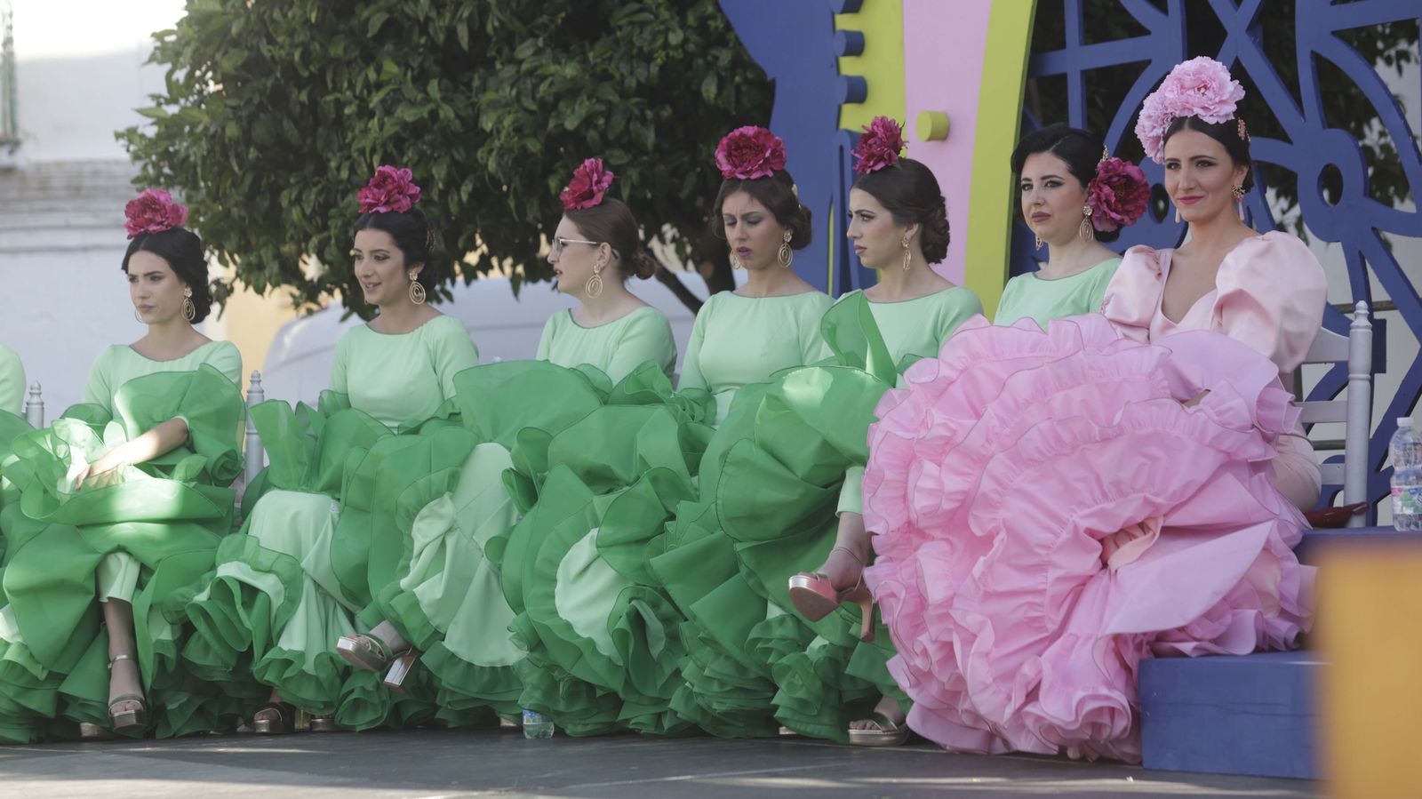 Las fotos de la coronación de la Feria de Los Barrios 2024