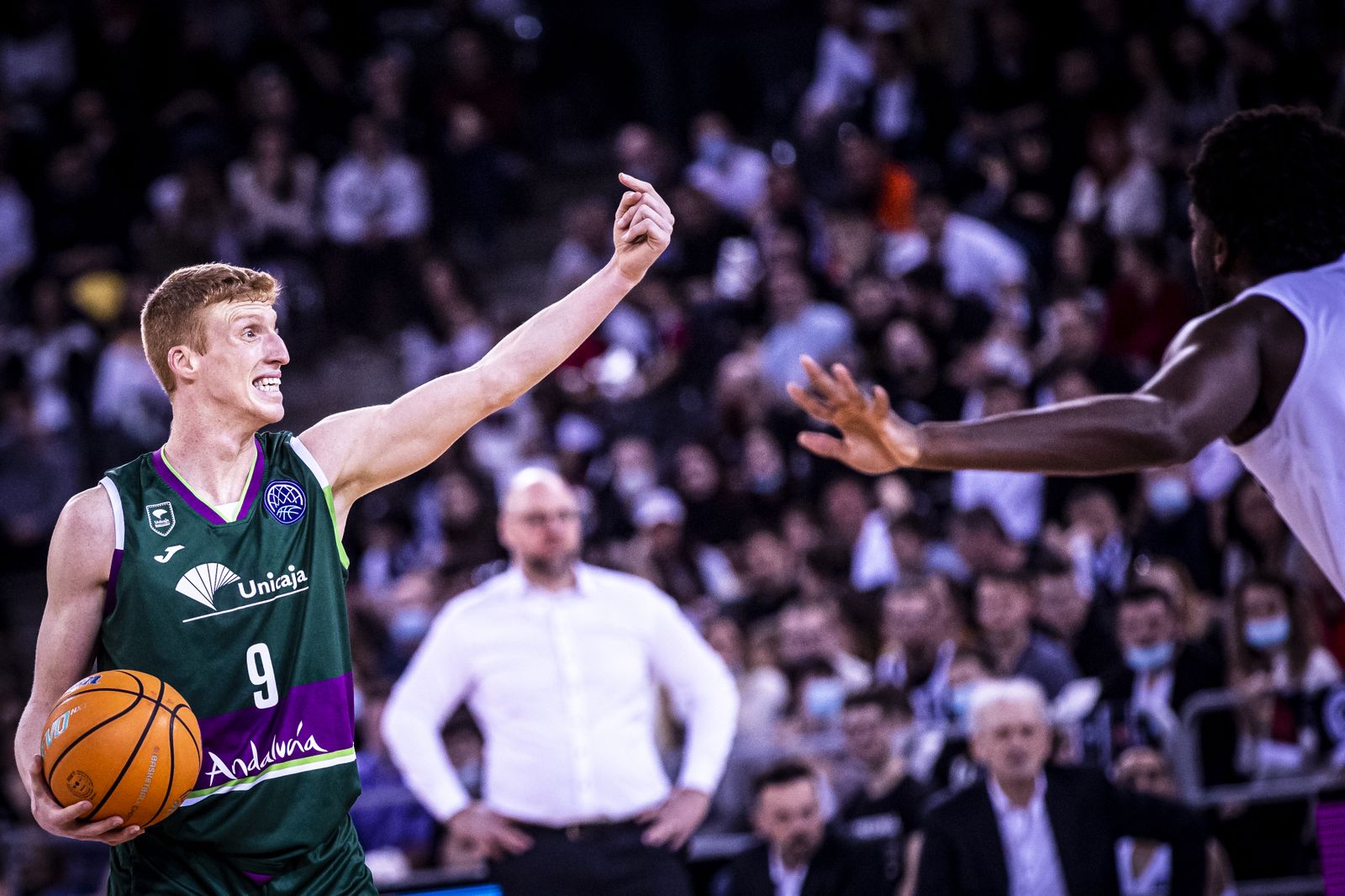 Galería: El Cluj Napoca - Unicaja, en imágenes