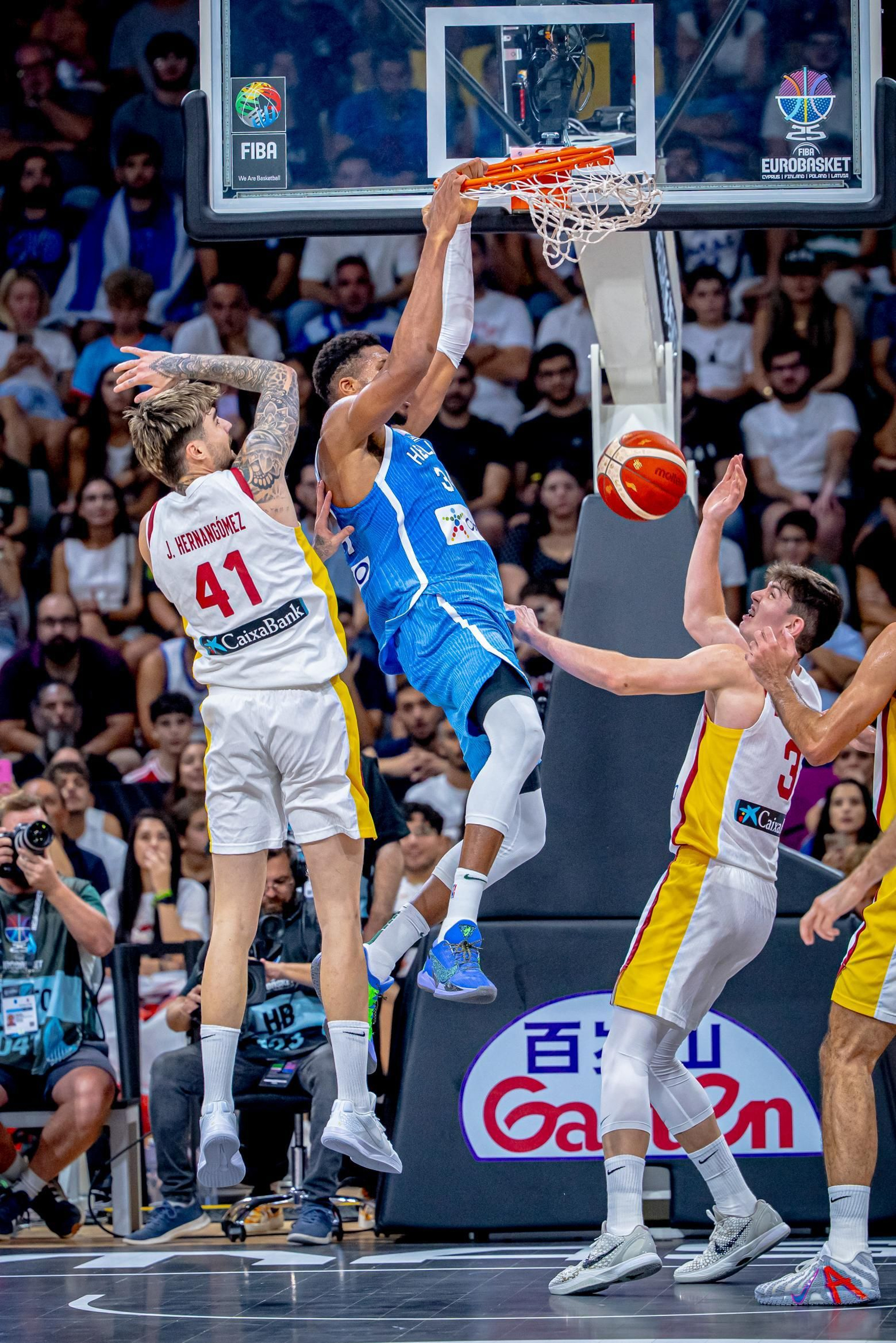 Las fotos del España - Grecia de baloncesto en el adiós de Scariolo