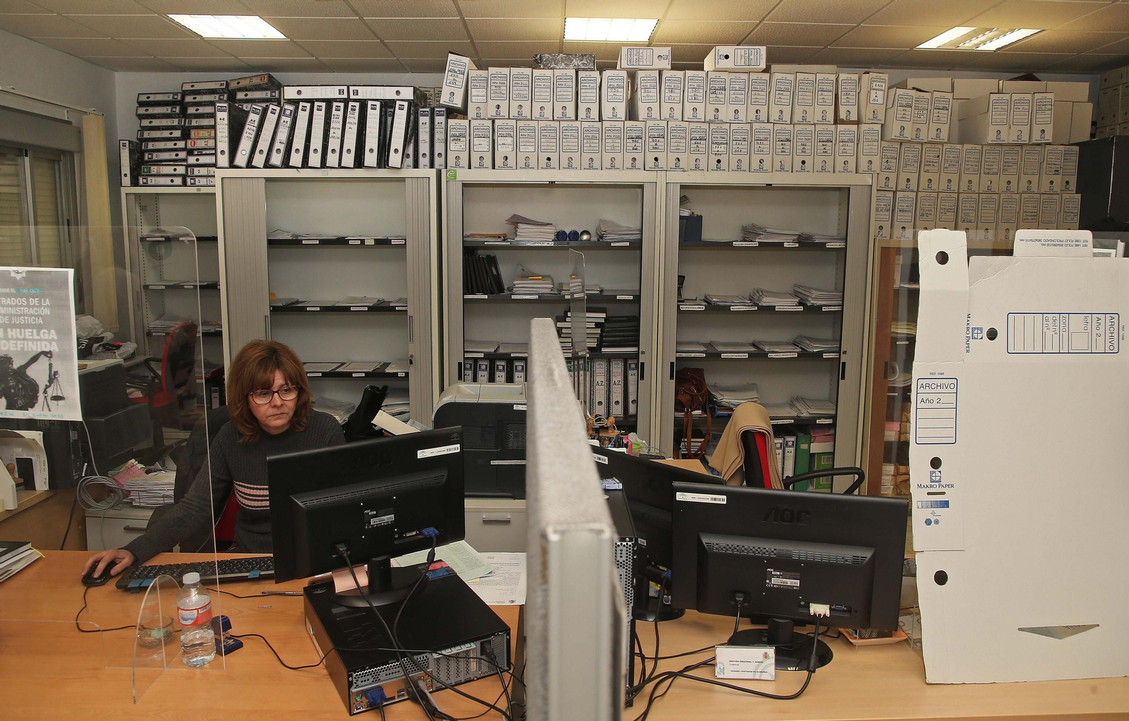Fotos del colapso en el Registro Civil de Algeciras