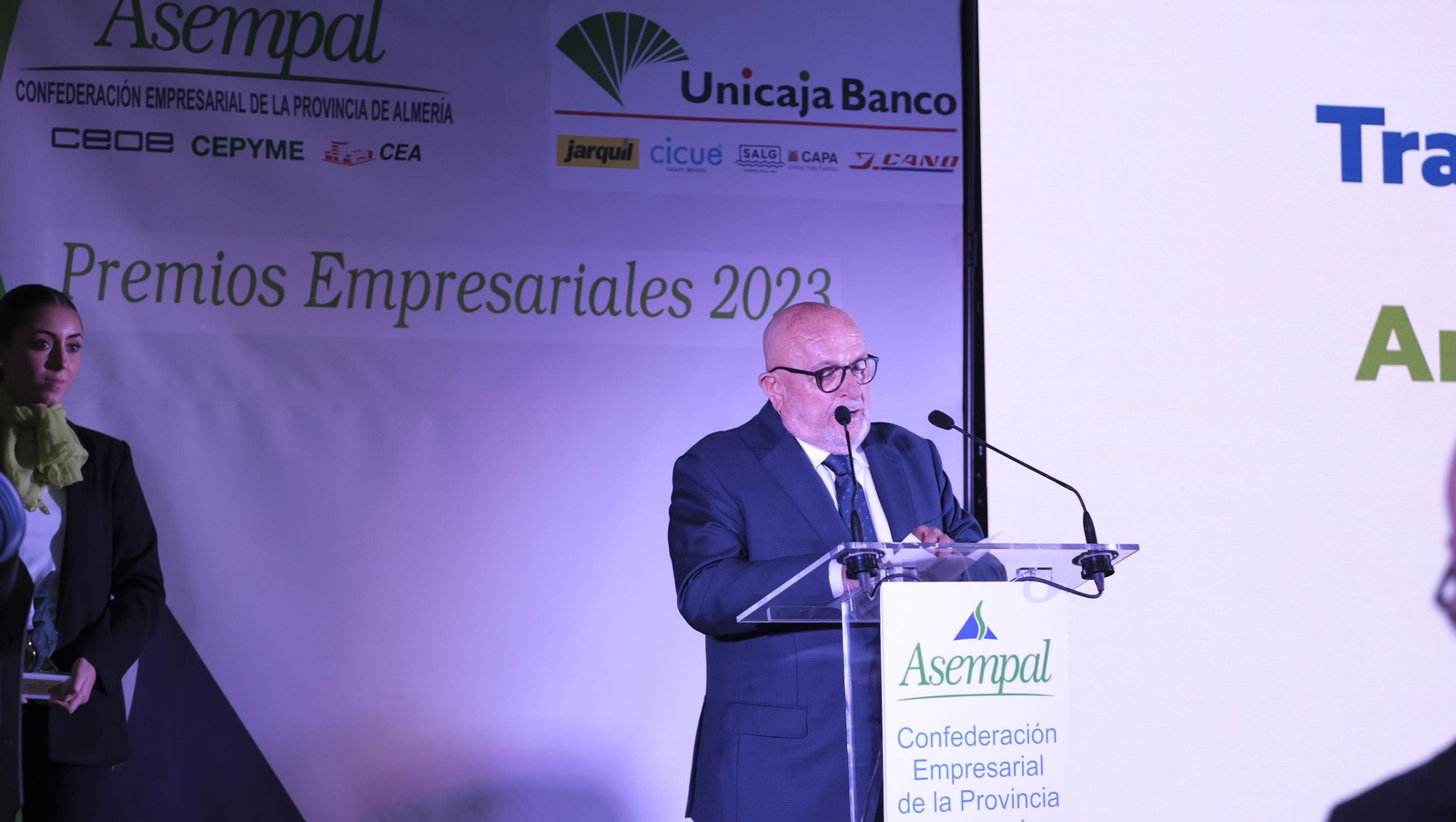Imágenes de la gala de entrega de los Premios Asempal 2023, en el Hotel Playadulce