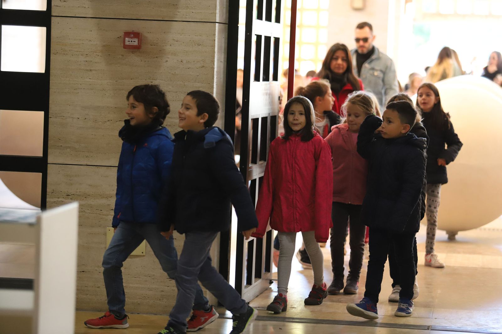 Imágenes de los mas pequeños disfrutando del Festival de Cine Iberoamericano de Huelva