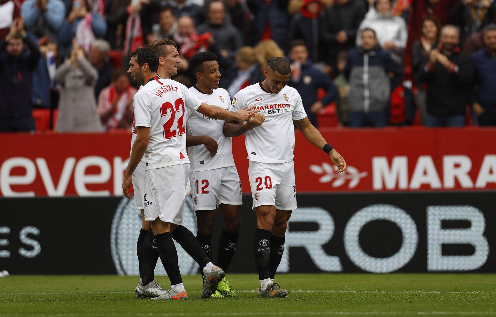 Las imágenes del Sevilla fc-Leganés