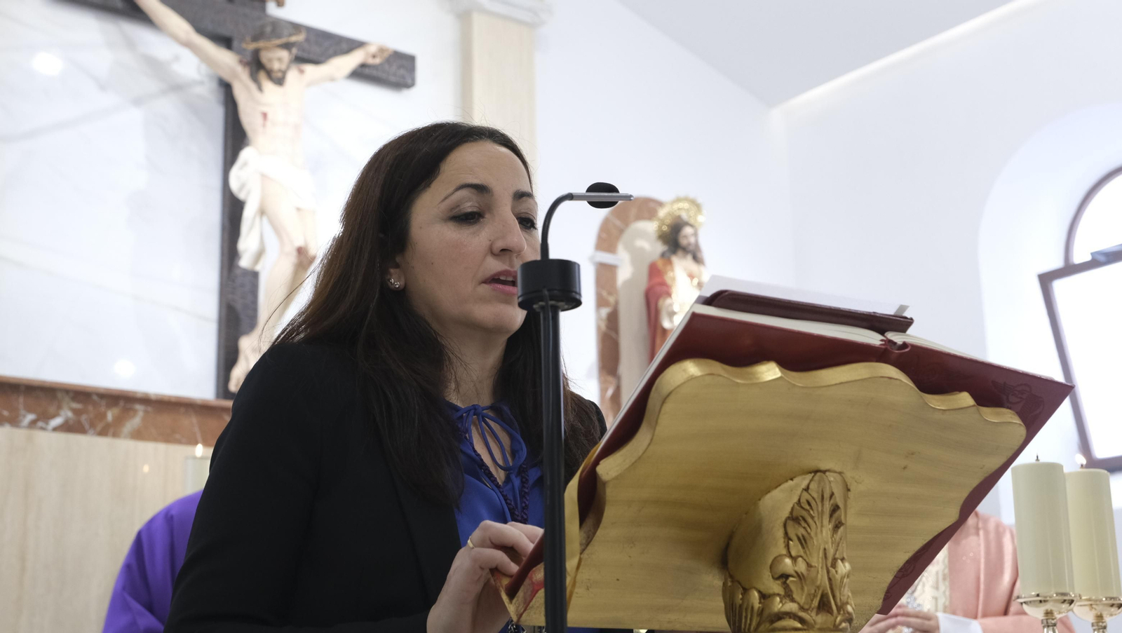 Imágenes de la bendición de la Borriquita de El Alquián, por el Obispo de Almería