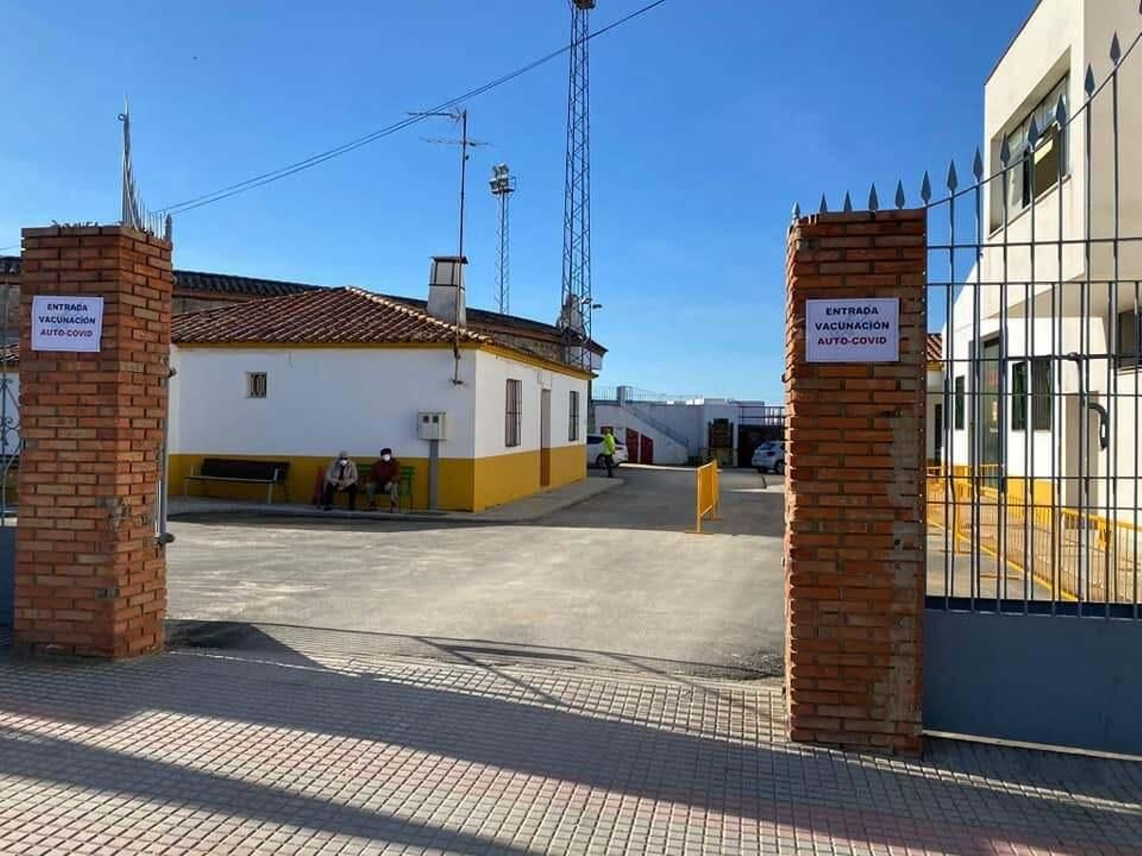 Vacunación en Villanueva de Córdoba.