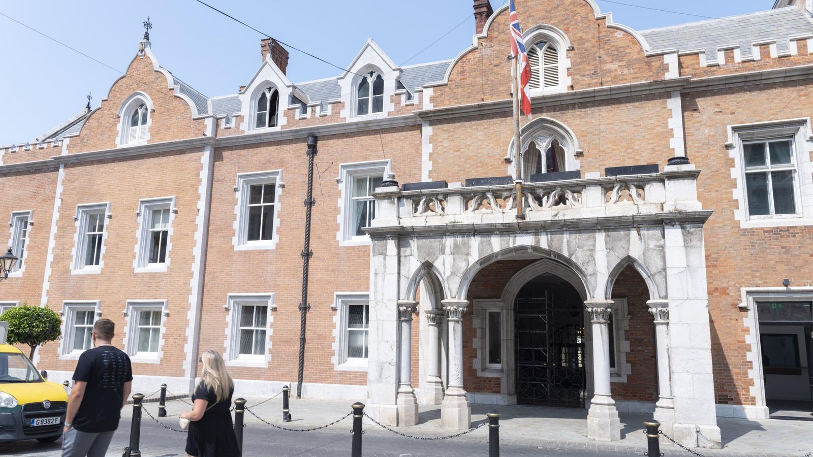 The Convent, la residencia oficial del Gobernador de Gibraltar. 