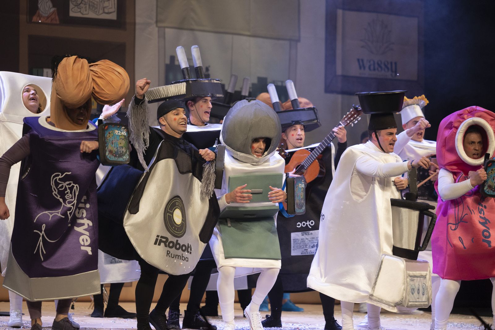 Chirigota 'El planeta de los litios'