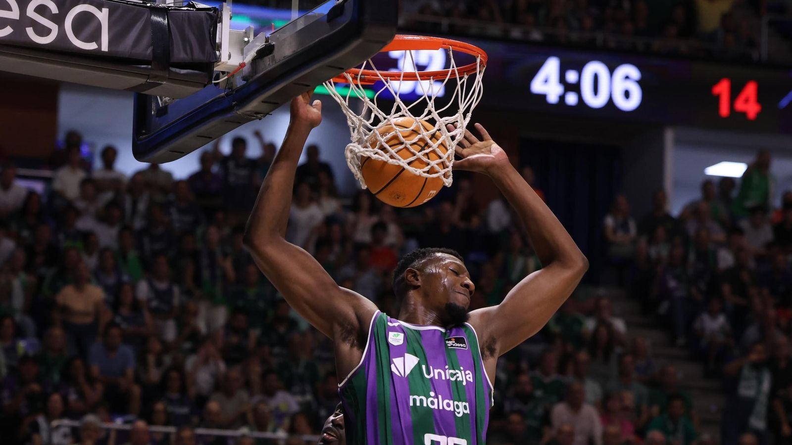 Las fotos del Unicaja-Barcelona, primer partido del play off de la Liga Endesa