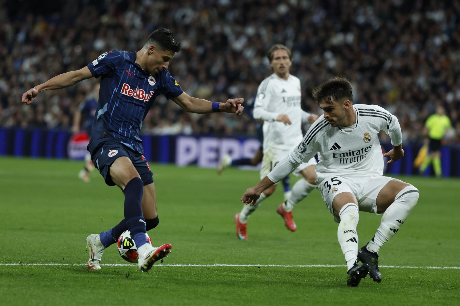Las fotos del Real Madrid - Salzburgo