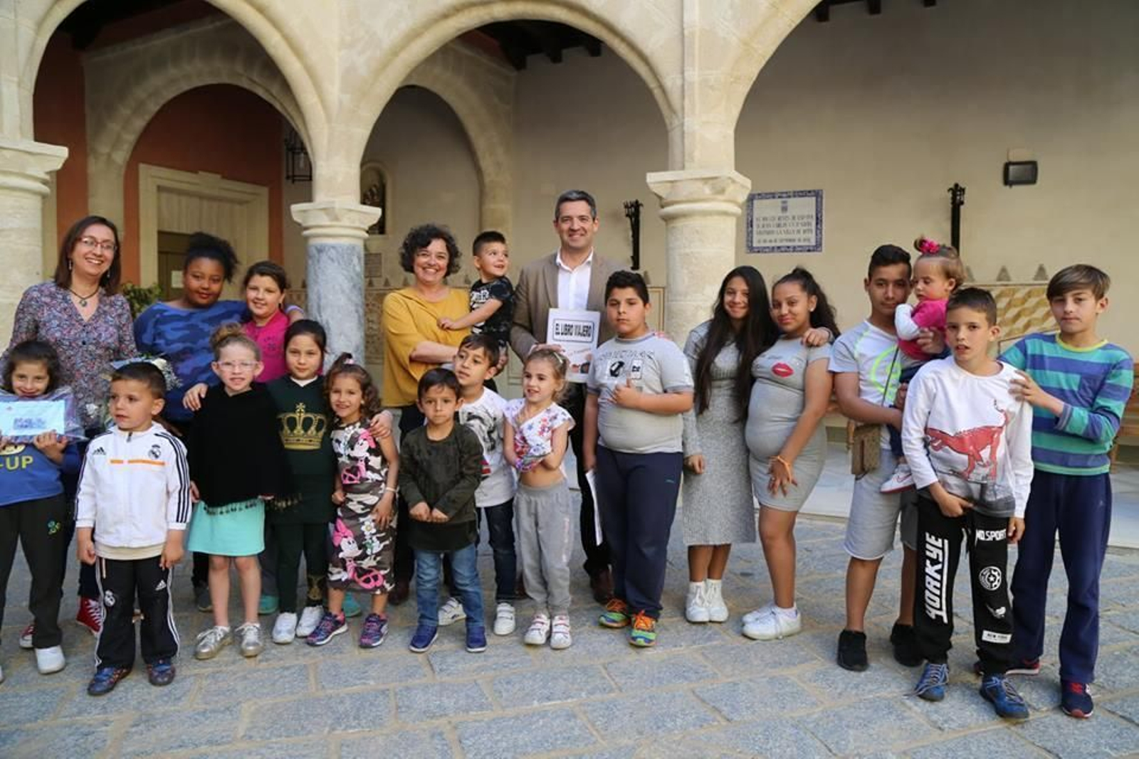 Alumnos del proyecto municipal de Rota conocido como La Escuelita.