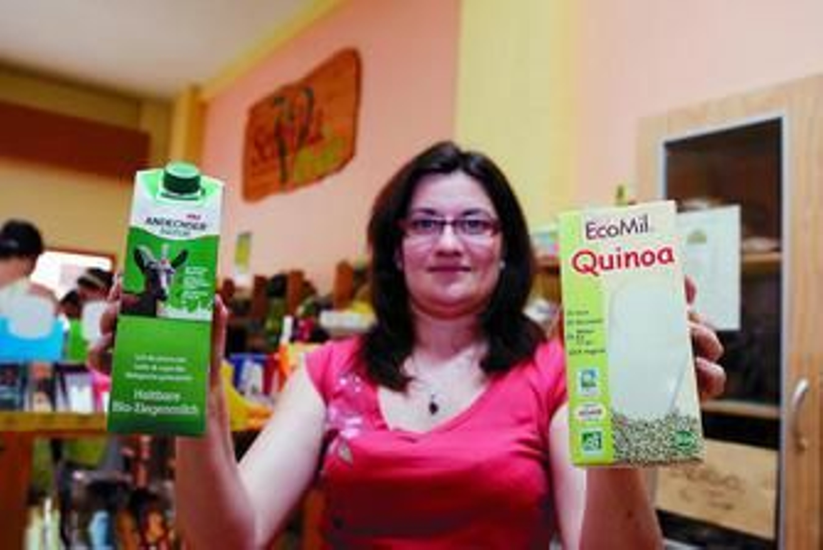 Lácteos de leche de cabra o quinoa son algunos de los artículos más característicos que podemos encontrar en la tienda.