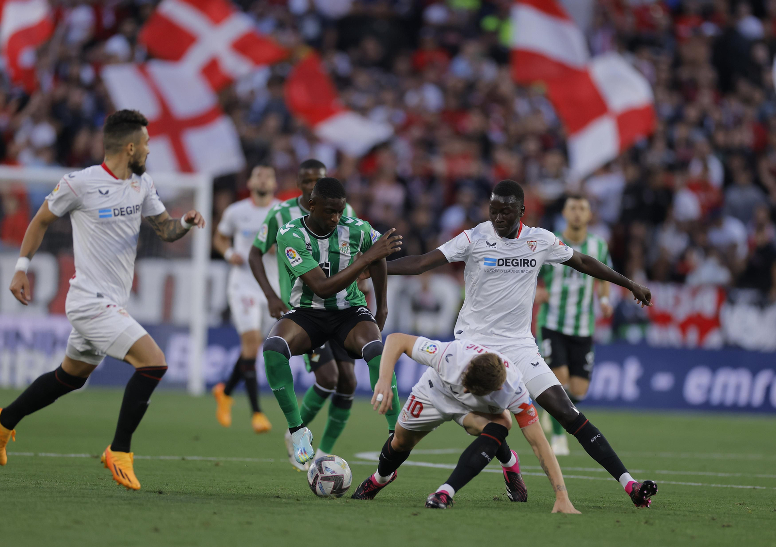 Las fotos del Sevilla-Betis