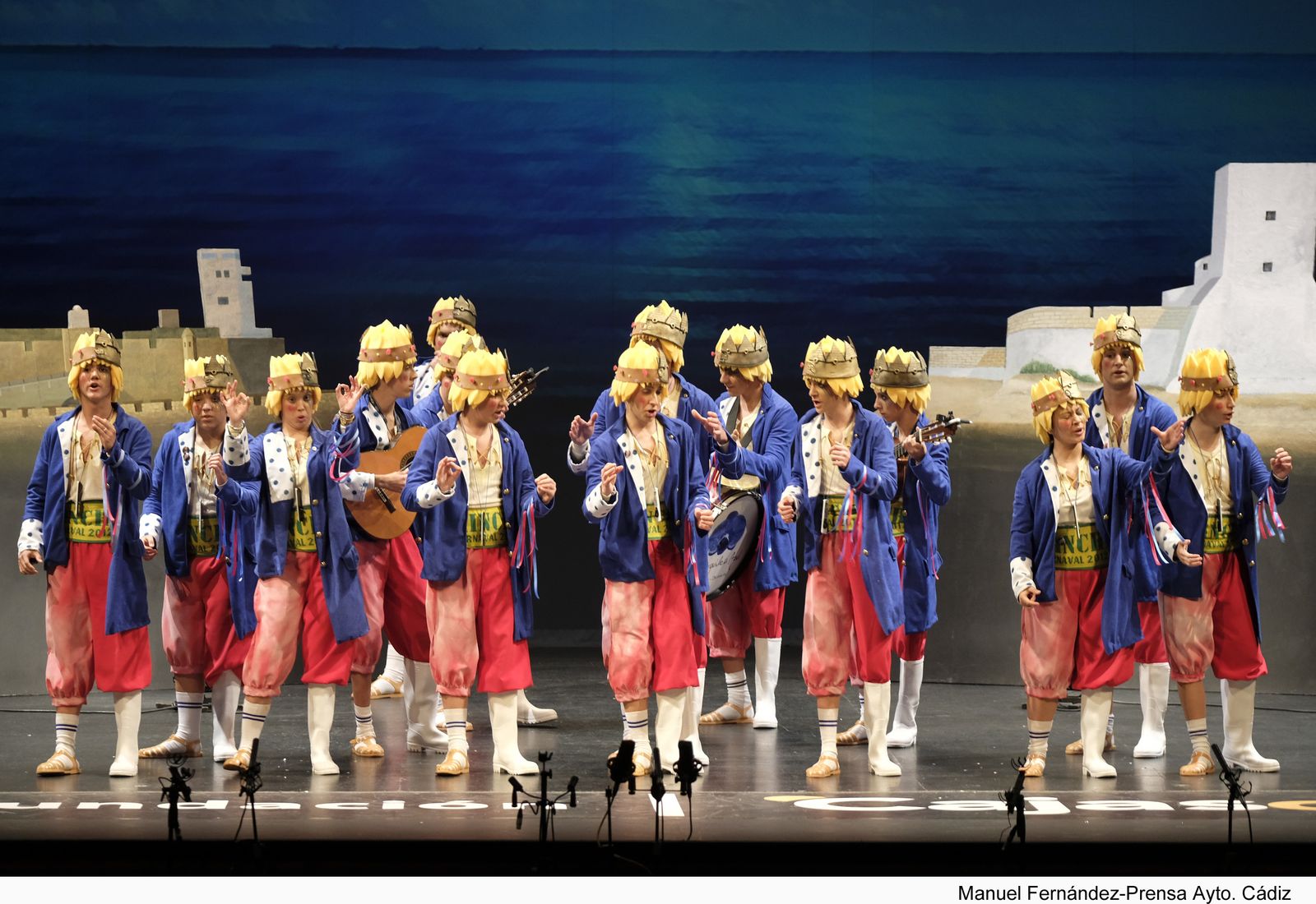 La comparsa 'El indeciso'.