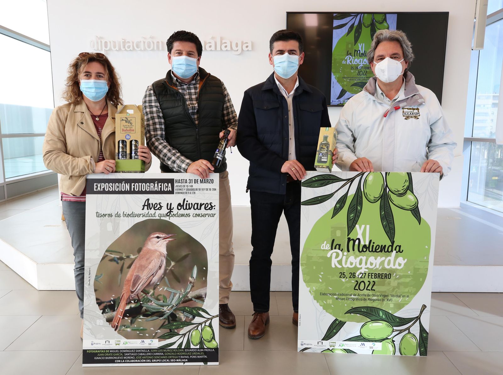 Presentación de la Fiesta de la Molienda a Riogordo.