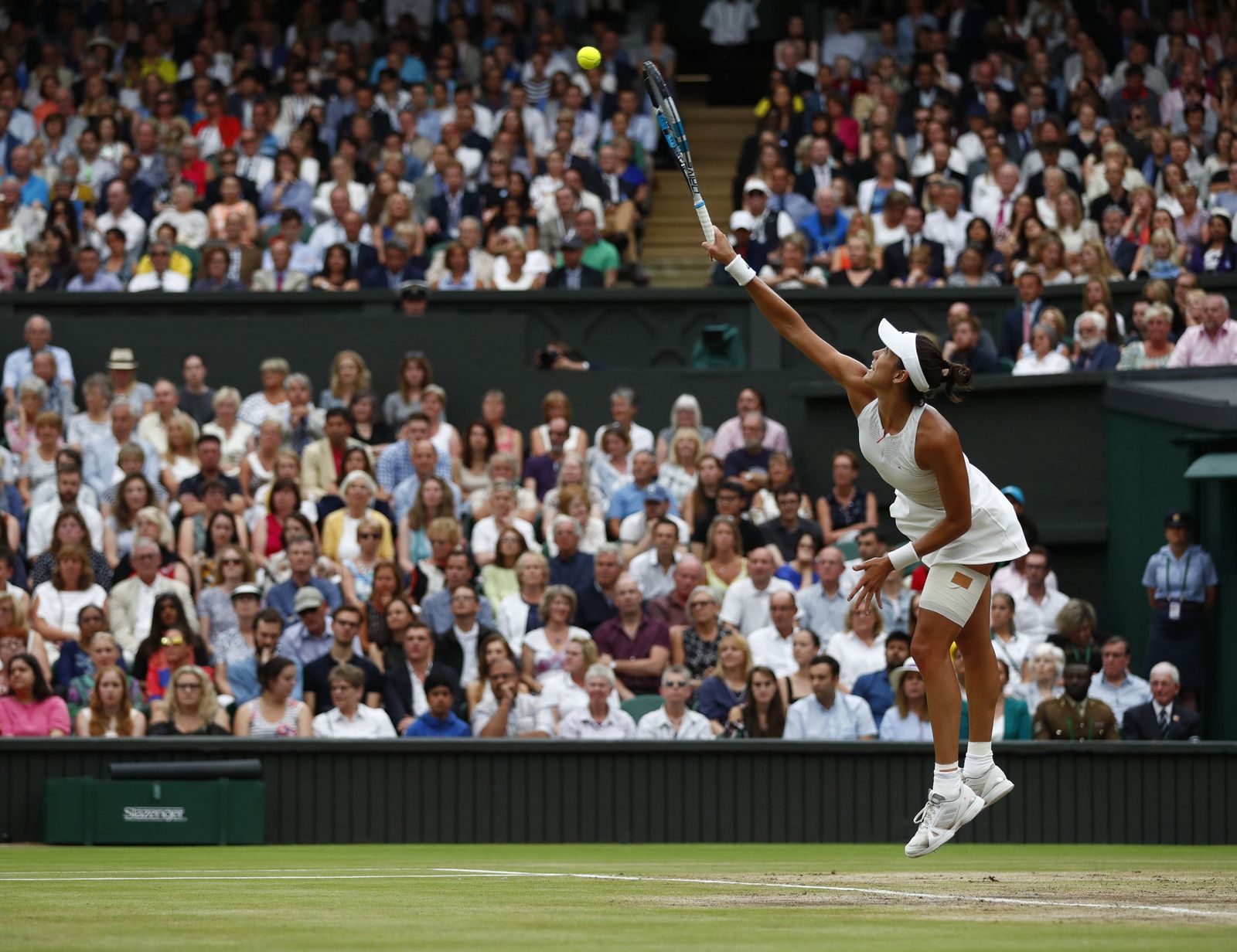 Las imágenes de la final Muguruza-Venus Williams de WImbledon